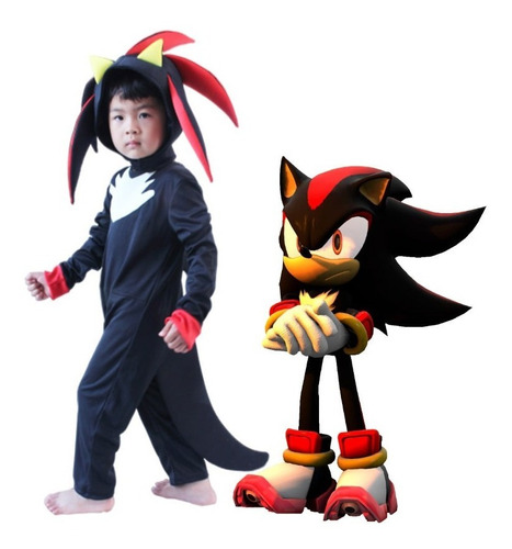 Fantasia Sonic Shadow Infantil